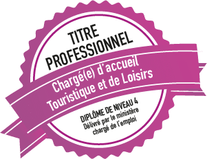 Titre pro Chargé(e) d'accueil Touristique et de Loisirs